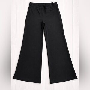 Theory Black Wide-Leg Trousers Size 2